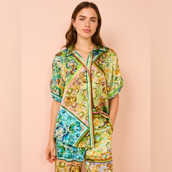 Alemais Dreamer Silk Shirt - Picture 2 of 6